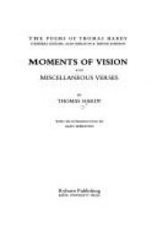 book cover of Moments of Vision (The poems of Thomas Hardy) by 토머스 하디