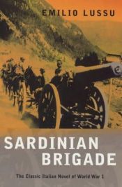 book cover of Sardinian brigade by Emilio Lussu