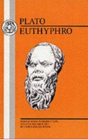 book cover of Euthyfron by Plato
