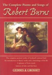 book cover of Complete Poems and Songs of Robert Burns by Robert Burns