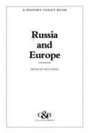 book cover of Russia and Europe by Paul Dukes