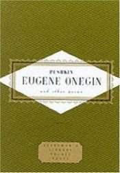 book cover of Eugene Onegin (Everyman's Library Pocket Poets) by Alekszandr Szergejevics Puskin