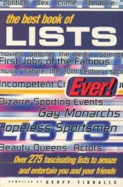 book cover of Best Book Of Lists Ever! by Geoff Tibballs