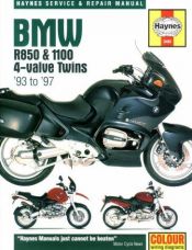 book cover of Haynes Maintenance and Repair Manual for BMW R850 & 1100 4-Valve Twins, 1993-1997 by The Nichols/Chilton Editors
