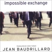 book cover of Impossible Exchange by Jean Baudrillard