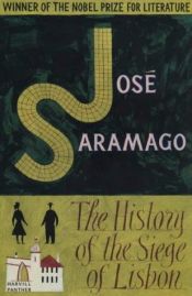 book cover of Storia dell'assedio di Lisbona by José Saramago