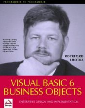 book cover of Visual Basic 6 Business Objects by Rockford Lhotka