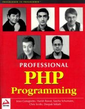 book cover of Professional PHP Programming by Sascha Schumann