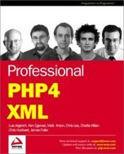 book cover of Professional PHP4 XML by Luis Argerich