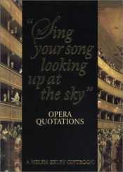 book cover of Opera Quotations (Helen Exley Giftbooks) by Helen Exley