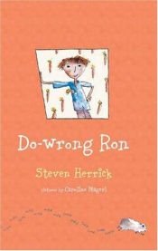 book cover of Do-Wrong Ron by Steven Herrick