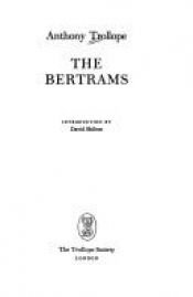 book cover of The Bertrams by Anthony Trollope