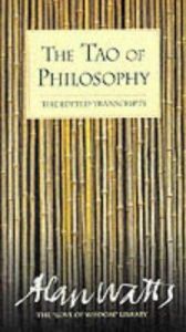 book cover of Das Tao der Philosophie by Alan Watts