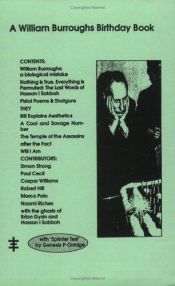 book cover of A William Burroughs Birthday Book by William S. Burroughs II