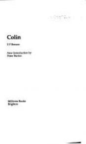 book cover of Colin by Edward Frederic Benson