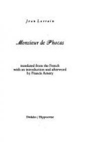 book cover of Monsieur de Phocas by Jean Lorrain