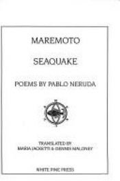 book cover of Maremoto by Pablo Neruda