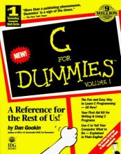 book cover of C for dummies (Vol. 1) by Dan Gookin