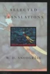 book cover of Selected Translations (New American Translations) by W.D. Snodgrass