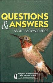 book cover of Questions & Answers About Backyard Birds by Jim Williams