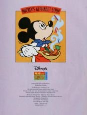 book cover of Mickey's Alphabet Soup by Walt Disney