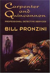 book cover of Carpenter and Quincannon, Professional Detective Services by Bill Pronzini