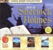 book cover of Best of Sherlock Holmes. Vol. 1 : A Study in Scarlet; The Sign of Four; The Valley of Fear [CASSETTE] by آرتور کانن دویل