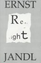 book cover of Reft and Light: Poems by Ernst Jandl With Multiple Versions by American Poets (Dichten =, No. 4) by Ernst Jandl