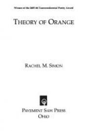 book cover of Theory of Orange by Rachel M. Simon