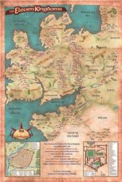 book cover of The Eleven Kingdoms: A Map of the Deryni World by Katherine Kurtz