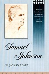 book cover of Samuel Johnson by Walter Jackson Bate