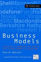 book cover of Business Models by D Watson