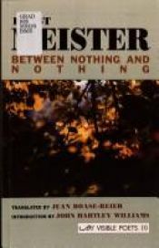 book cover of Between Nothing and Nothing (Visible Poets) by Ernst Meister