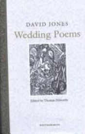 book cover of Wedding Poems by David Jones