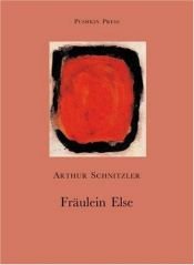 book cover of La señorita Else by Arthur Schnitzler