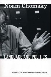 book cover of Language and politics by Noam Chomsky