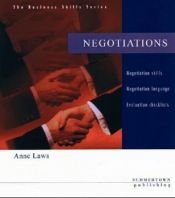 book cover of Negotiations (Business Skills S.) by Anne Laws