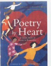 book cover of Poetry by Heart by Andrew Motion