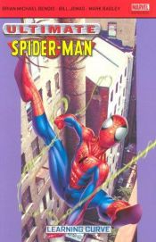 book cover of Learning Curve (Ultimate Spider-Man by Μπράιαν Μάικλ Μπέντις