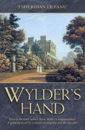 book cover of Wylder's hand by Sheridan Le Fanu