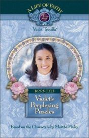 book cover of Violet's perplexing puzzle by Martha Finley