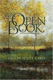 book cover of An Open Book by Orson Scott Card