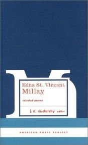 book cover of Edna St. Vincent Millay - Selected poems by Edna St. Vincent Millay