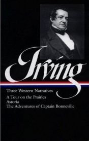 book cover of Three western narratives by Washington Irving