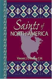 book cover of Saints of North America by Vincent J. O'Malley