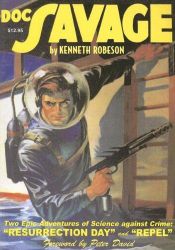 book cover of Doc Savage #2: "Resurrection Day" and "Repel" by Kenneth Robeson