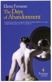 book cover of The days of abandonment by Elena Ferrante
