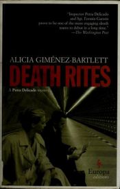 book cover of Death rites by Alicia Giménez Bartlett