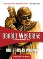 book cover of One of Us Is Wrong by Donald E. Westlake