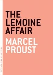 book cover of Lemoine Affair by Марсель Пруст
